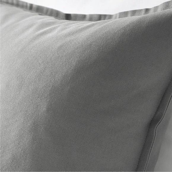 SET OF 2 IKEA GURLI Cushion Cover, Gray, 20”×20" (602.811.44) NEW - Picture 2 of 4
